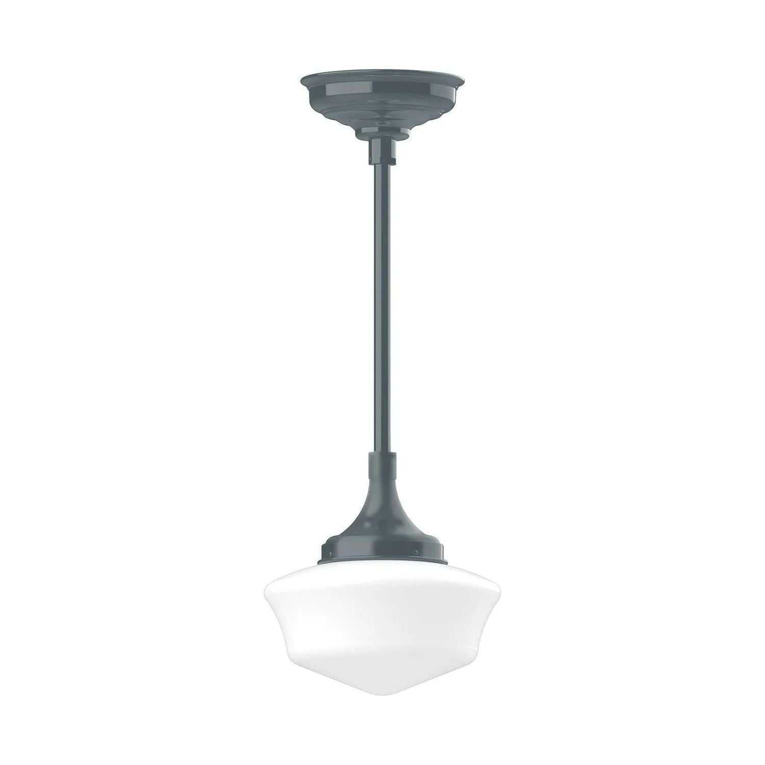 Montclair Light Works - Schoolhouse 12" Pendant, Stem Mount - STC021-40 | Montreal Lighting & Hardware