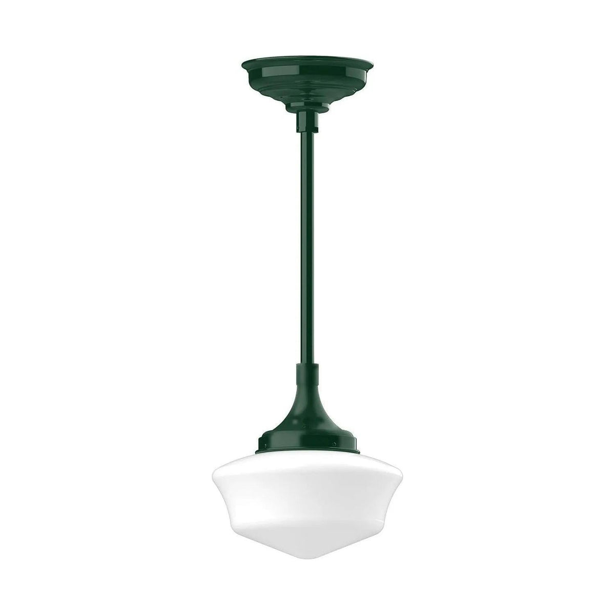 Montclair Light Works - Schoolhouse 12" Pendant, Stem Mount - STC021-42 | Montreal Lighting & Hardware