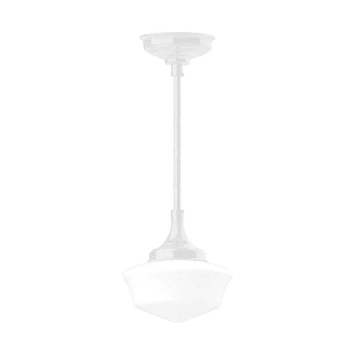 Montclair Light Works - Schoolhouse 12" Pendant, Stem Mount - STC021-44 | Montreal Lighting & Hardware