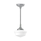 Montclair Light Works - Schoolhouse 12" Pendant, Stem Mount - STC021-49 | Montreal Lighting & Hardware