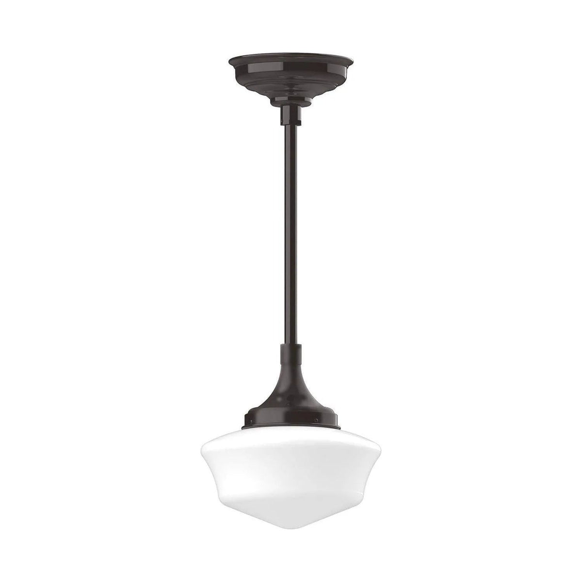 Montclair Light Works - Schoolhouse 12" Pendant, Stem Mount - STC021-51 | Montreal Lighting & Hardware
