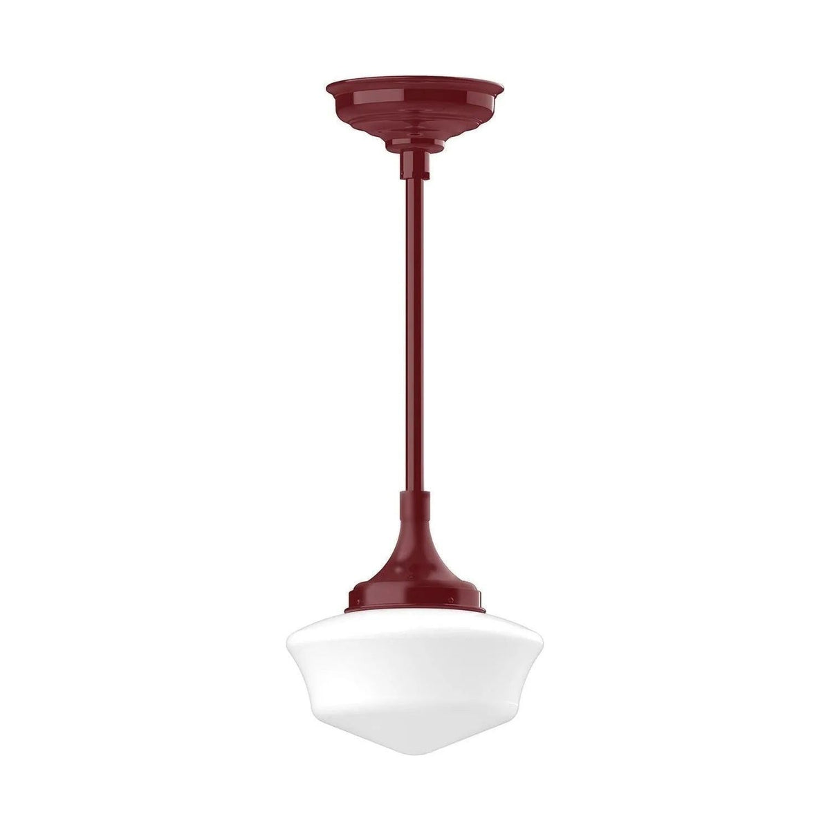 Montclair Light Works - Schoolhouse 12" Pendant, Stem Mount - STC021-55 | Montreal Lighting & Hardware