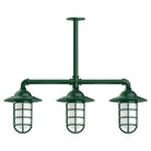 Montclair Light Works - Vaportite 3-Light Stem Hung Pendant Light - MSK052-42 | Montreal Lighting & Hardware
