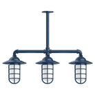 Montclair Light Works - Vaportite 3-Light Stem Hung Pendant Light - MSK052-50 | Montreal Lighting & Hardware