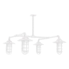 Montclair Light Works - Vaportite 4-Light Stem Hung Pendant Light - MSP052-44 | Montreal Lighting & Hardware