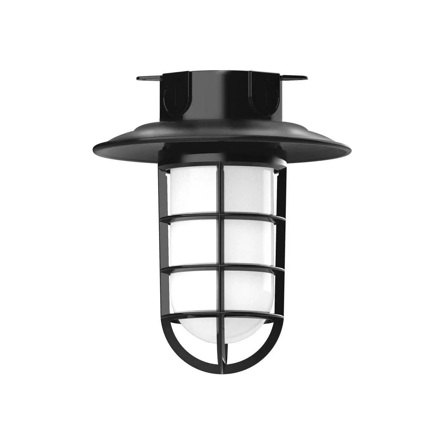 Montclair Light Works - Vaportite 8 1/4 Inch Flush Mount Ceiling Light - FMC052-40 | Montreal Lighting & Hardware