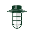 Montclair Light Works - Vaportite 8 1/4 Inch Flush Mount Ceiling Light - FMC052-42 | Montreal Lighting & Hardware