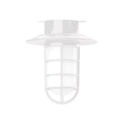 Montclair Light Works - Vaportite 8 1/4 Inch Flush Mount Ceiling Light - FMC052-44 | Montreal Lighting & Hardware