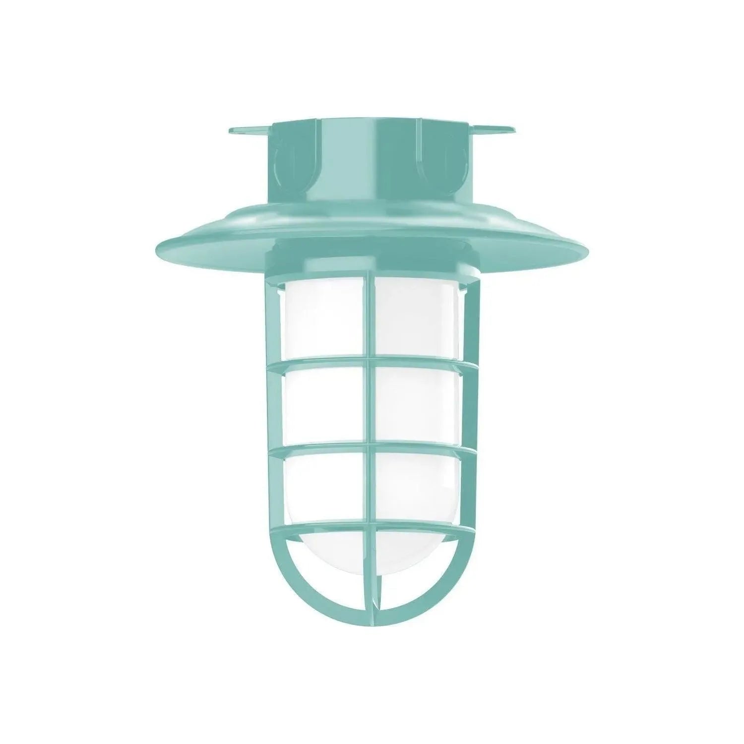Montclair Light Works - Vaportite 8 1/4 Inch Flush Mount Ceiling Light - FMC052-48 | Montreal Lighting & Hardware