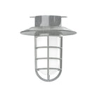 Montclair Light Works - Vaportite 8 1/4 Inch Flush Mount Ceiling Light - FMC052-49 | Montreal Lighting & Hardware
