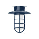 Montclair Light Works - Vaportite 8 1/4 Inch Flush Mount Ceiling Light - FMC052-50 | Montreal Lighting & Hardware