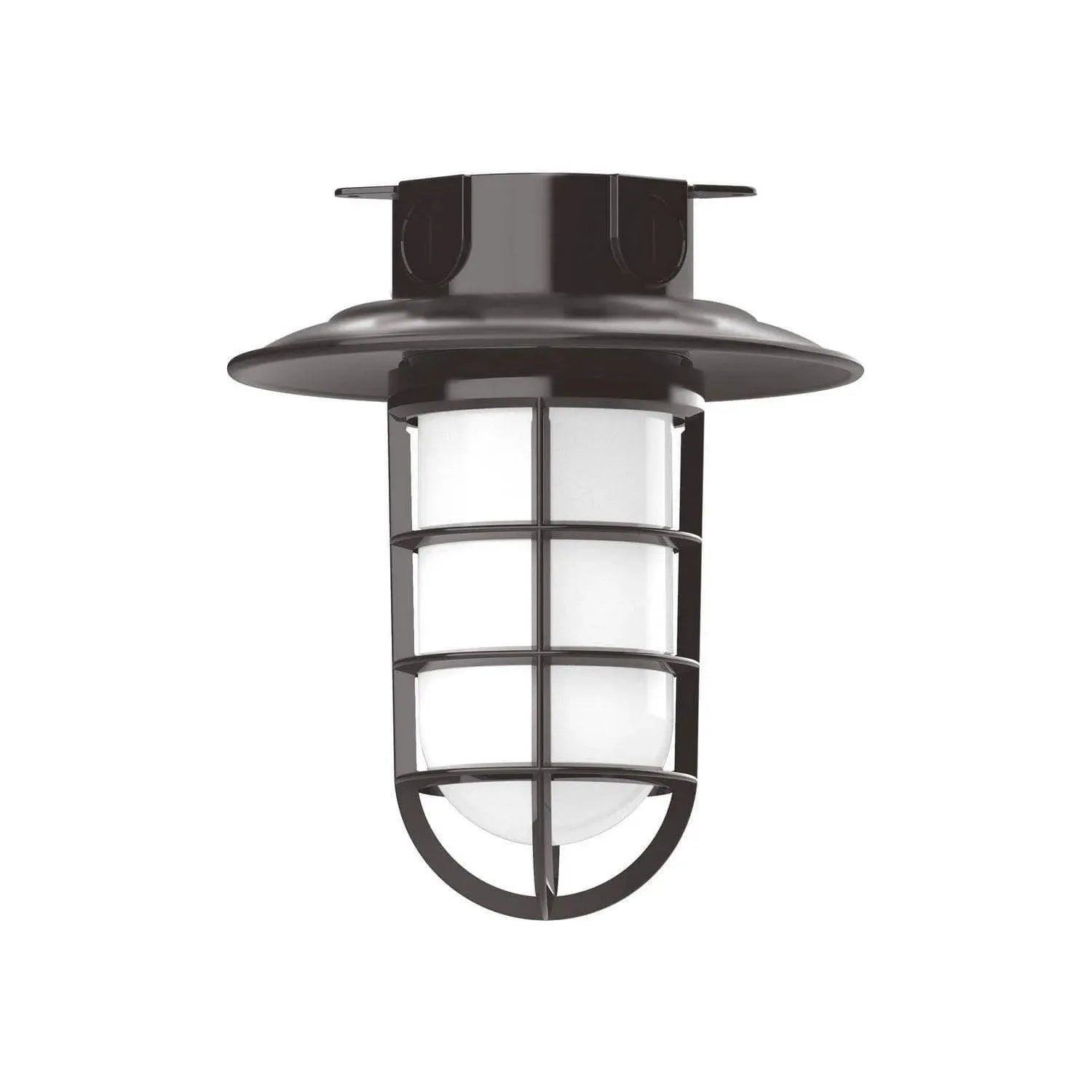 Montclair Light Works - Vaportite 8 1/4 Inch Flush Mount Ceiling Light - FMC052-51 | Montreal Lighting & Hardware