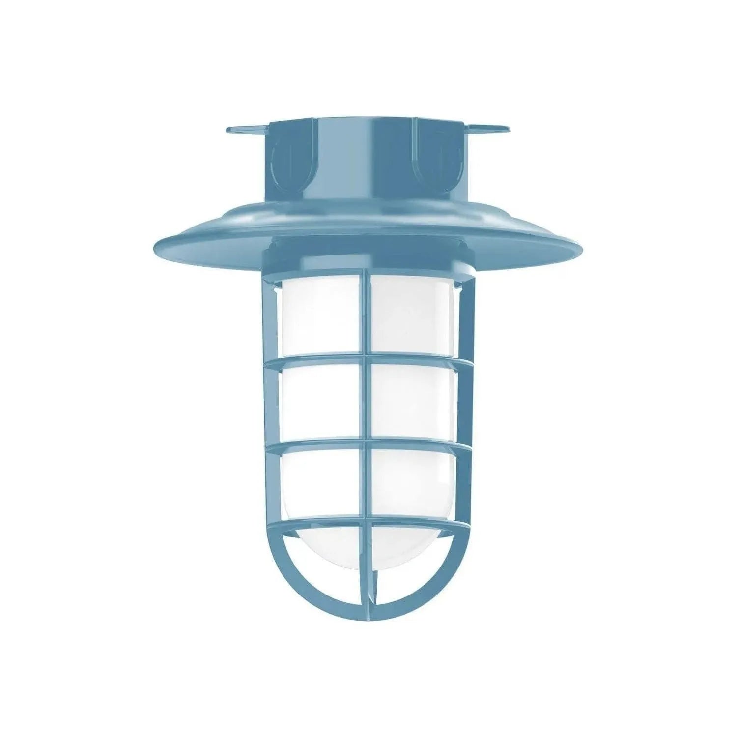 Montclair Light Works - Vaportite 8 1/4 Inch Flush Mount Ceiling Light - FMC052-54 | Montreal Lighting & Hardware