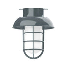Montclair Light Works - Vaportite 8 Inch Flush Mount Ceiling Light - FMC060-40 | Montreal Lighting & Hardware
