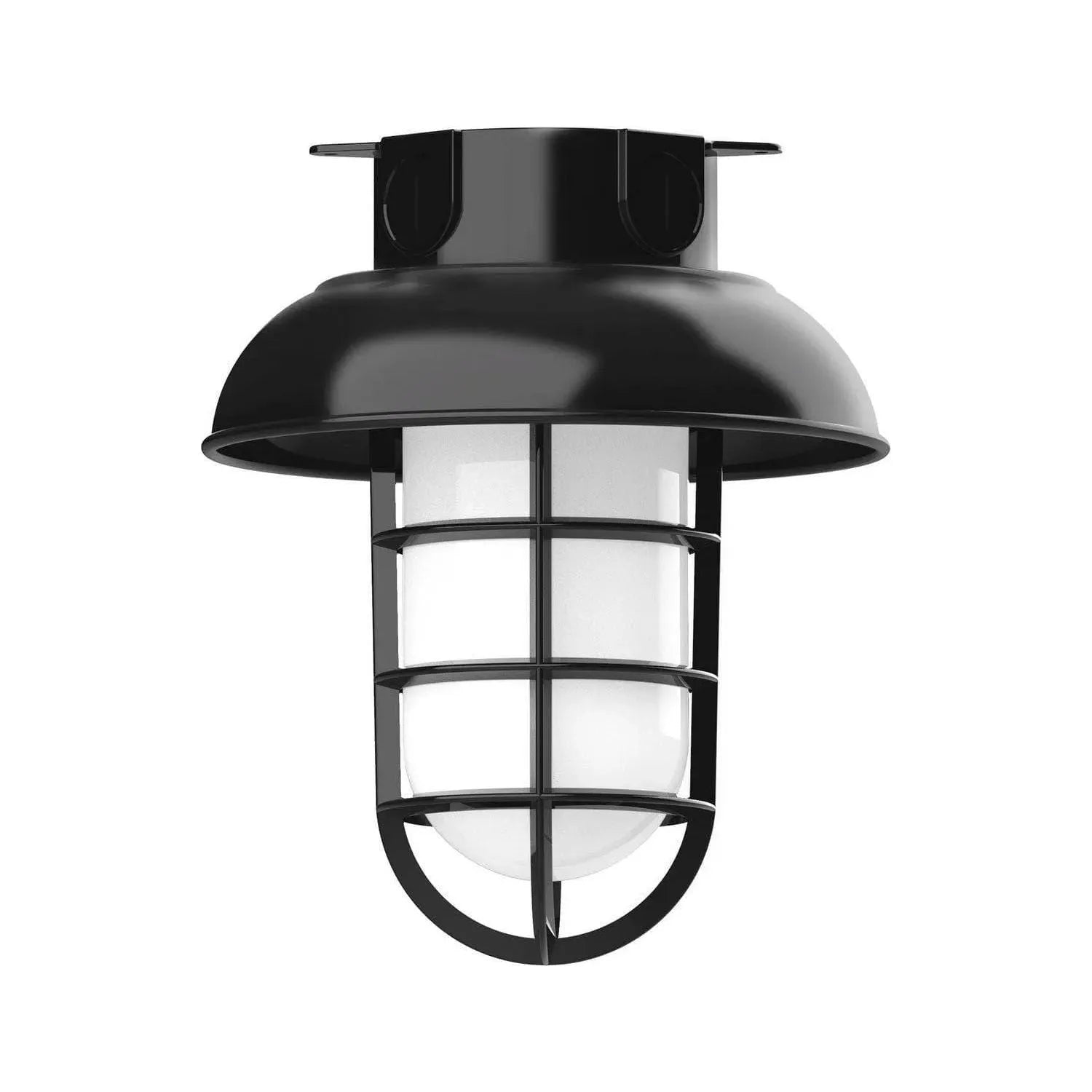 Montclair Light Works - Vaportite 8 Inch Flush Mount Ceiling Light - FMC060-40 | Montreal Lighting & Hardware