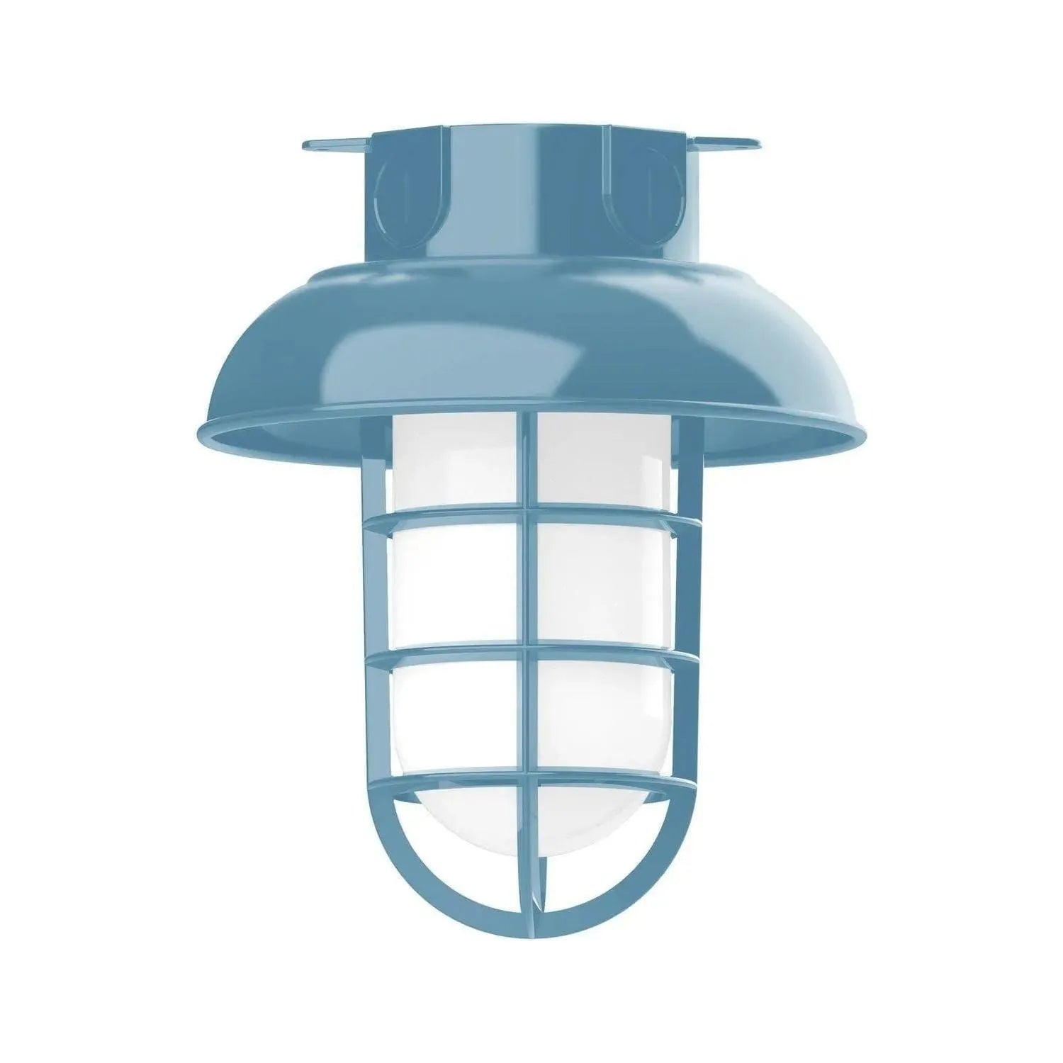 Montclair Light Works - Vaportite 8 Inch Flush Mount Ceiling Light - FMC060-54 | Montreal Lighting & Hardware