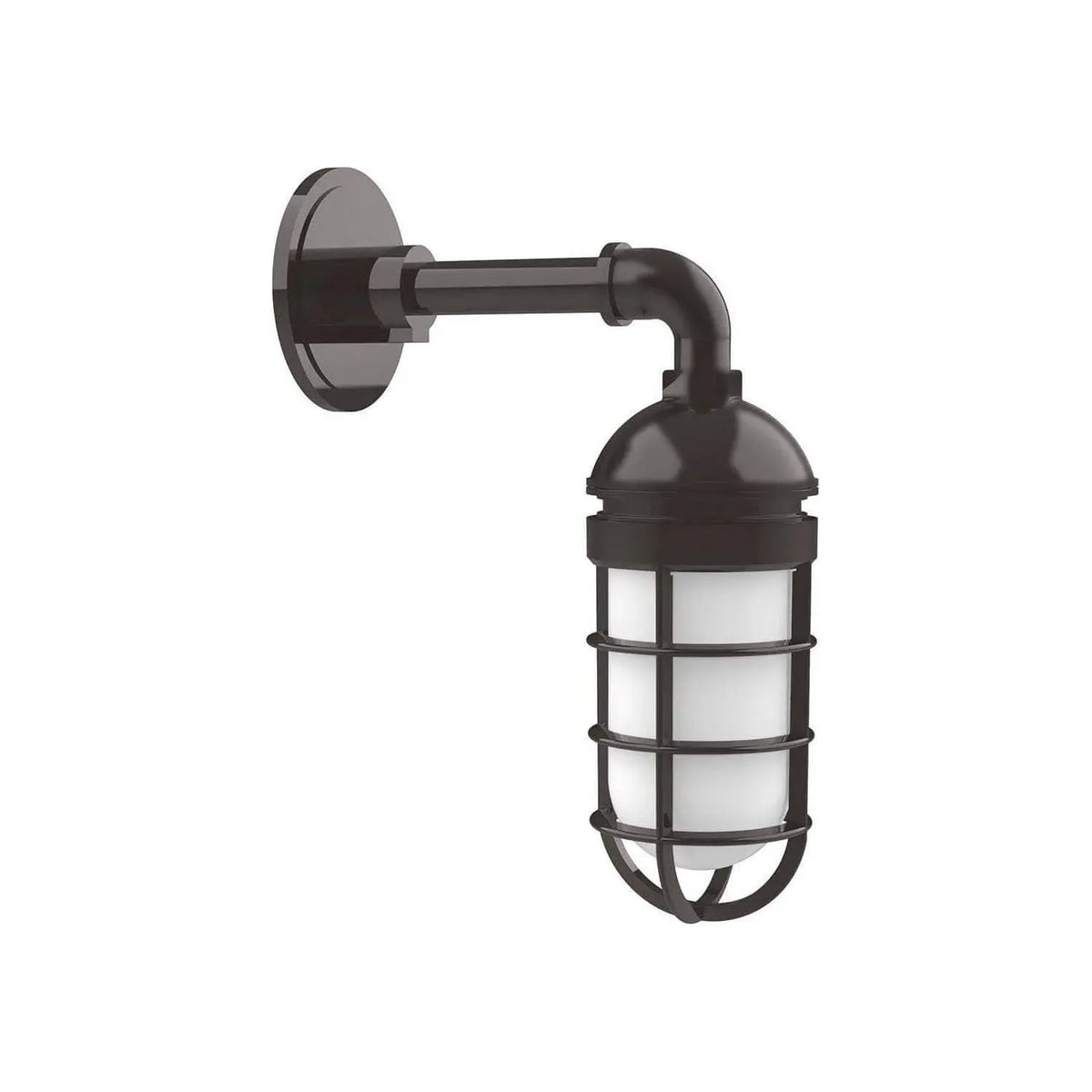 Montclair Light Works - Vaportite Straight Arm Wall Light - GNM050-51 | Montreal Lighting & Hardware