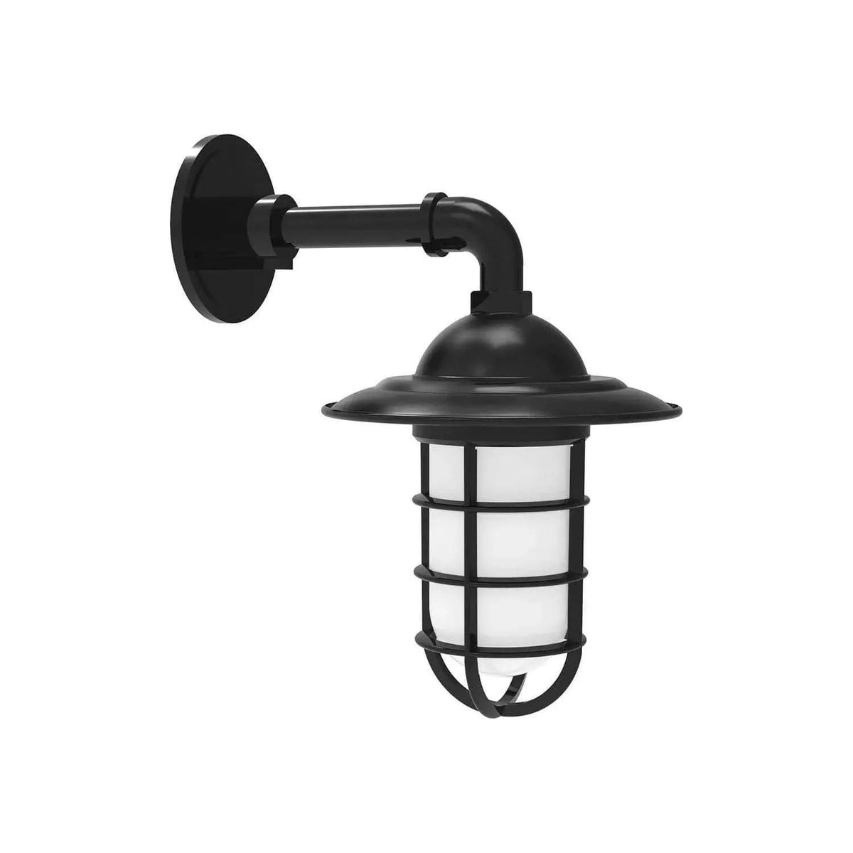Montclair Light Works - Vaportite Straight Arm Wall Light - GNM052-41 | Montreal Lighting & Hardware