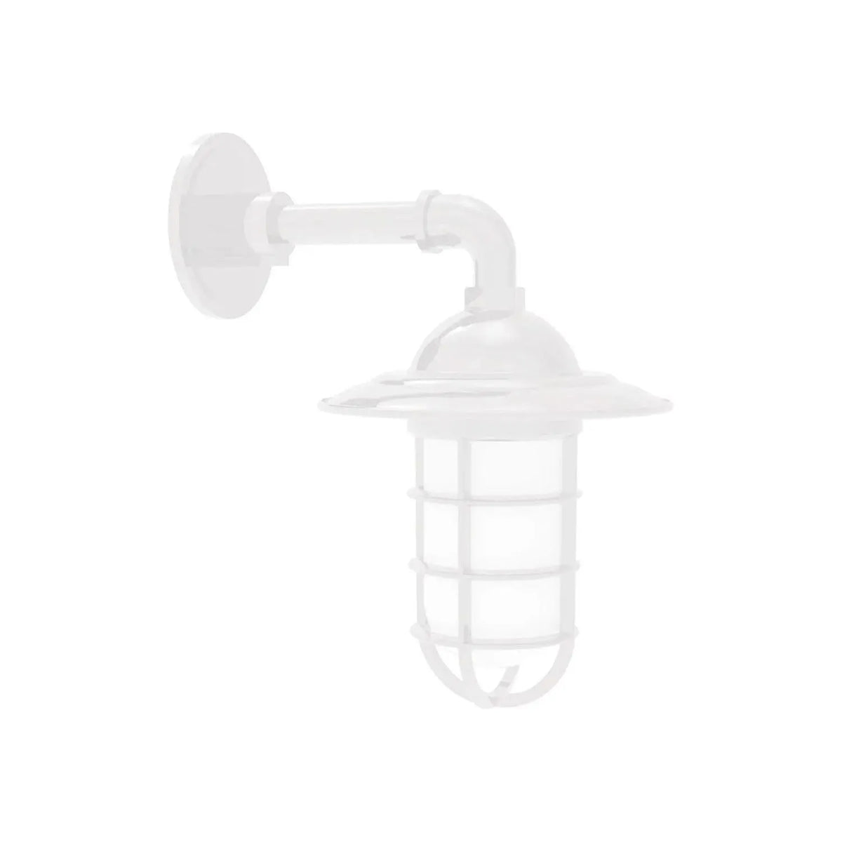 Montclair Light Works - Vaportite Straight Arm Wall Light - GNM052-44 | Montreal Lighting & Hardware