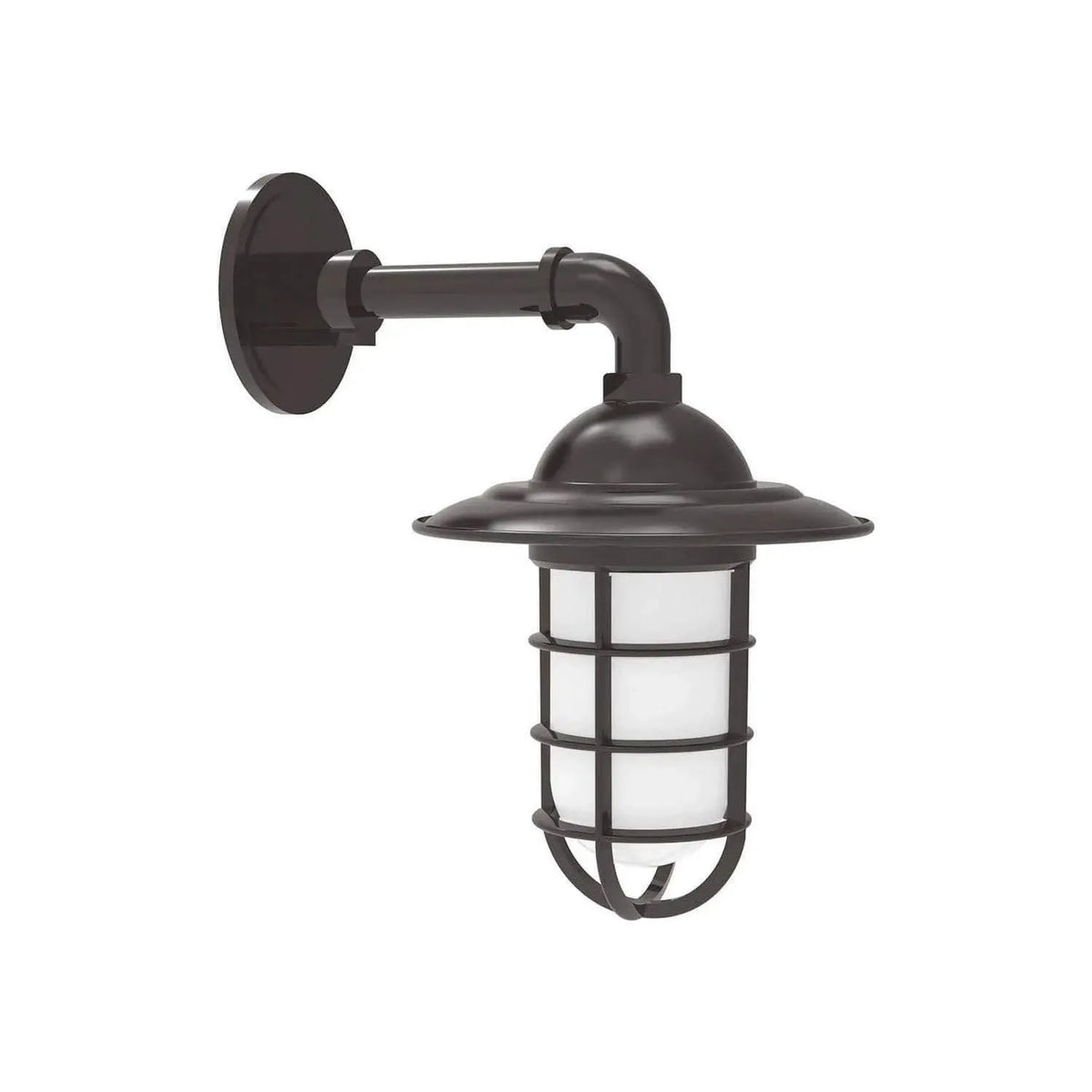 Montclair Light Works - Vaportite Straight Arm Wall Light - GNM052-51 | Montreal Lighting & Hardware