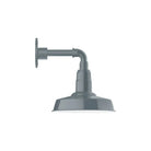 Montclair Light Works - Warehouse 10 Inch Straight Arm Wall Light - GNM181-40 | Montreal Lighting & Hardware