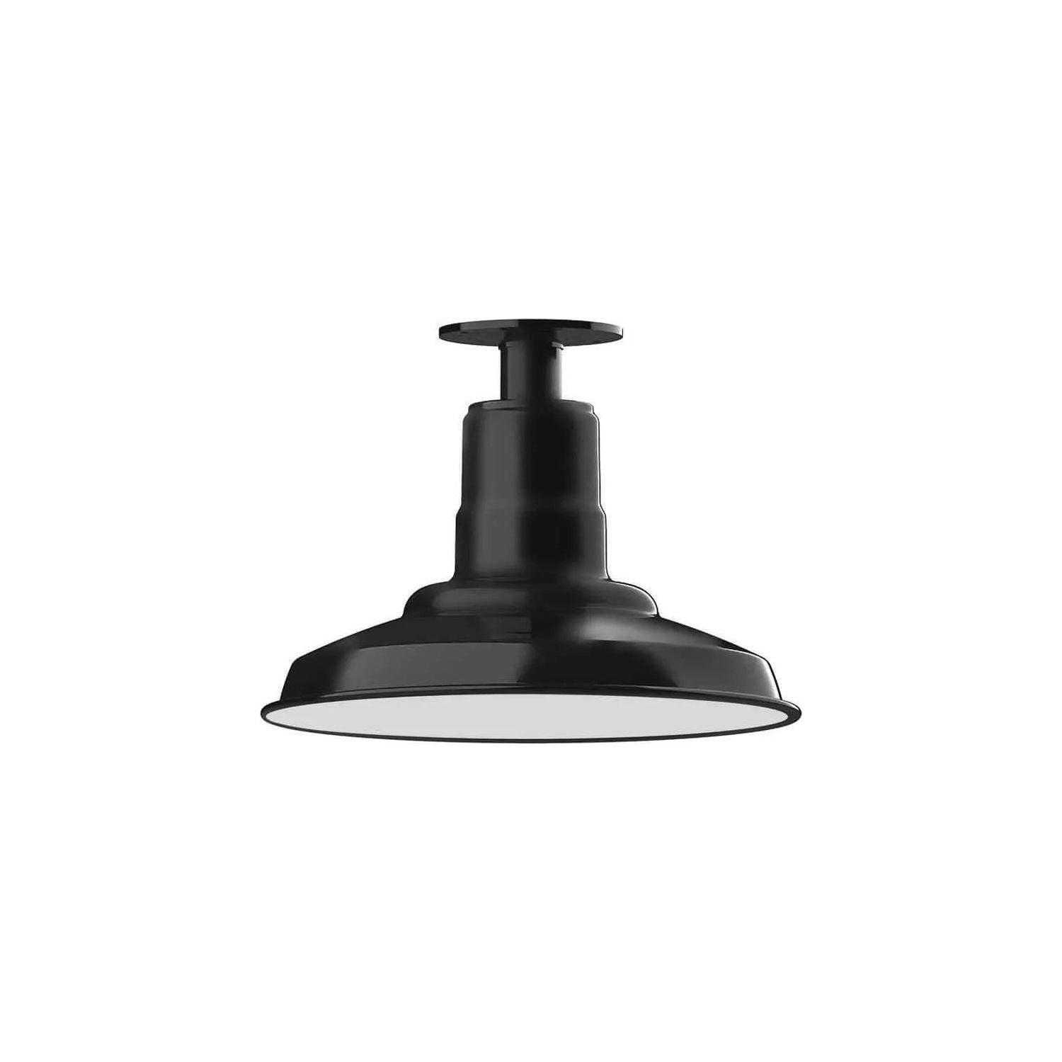 Montclair Light Works - Warehouse 12" Flush Mount - FMB182-40 | Montreal Lighting & Hardware