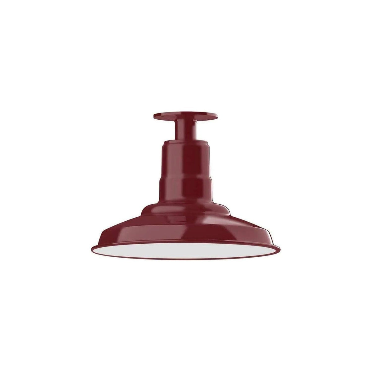 Montclair Light Works - Warehouse 12" Flush Mount - FMB182-55 | Montreal Lighting & Hardware