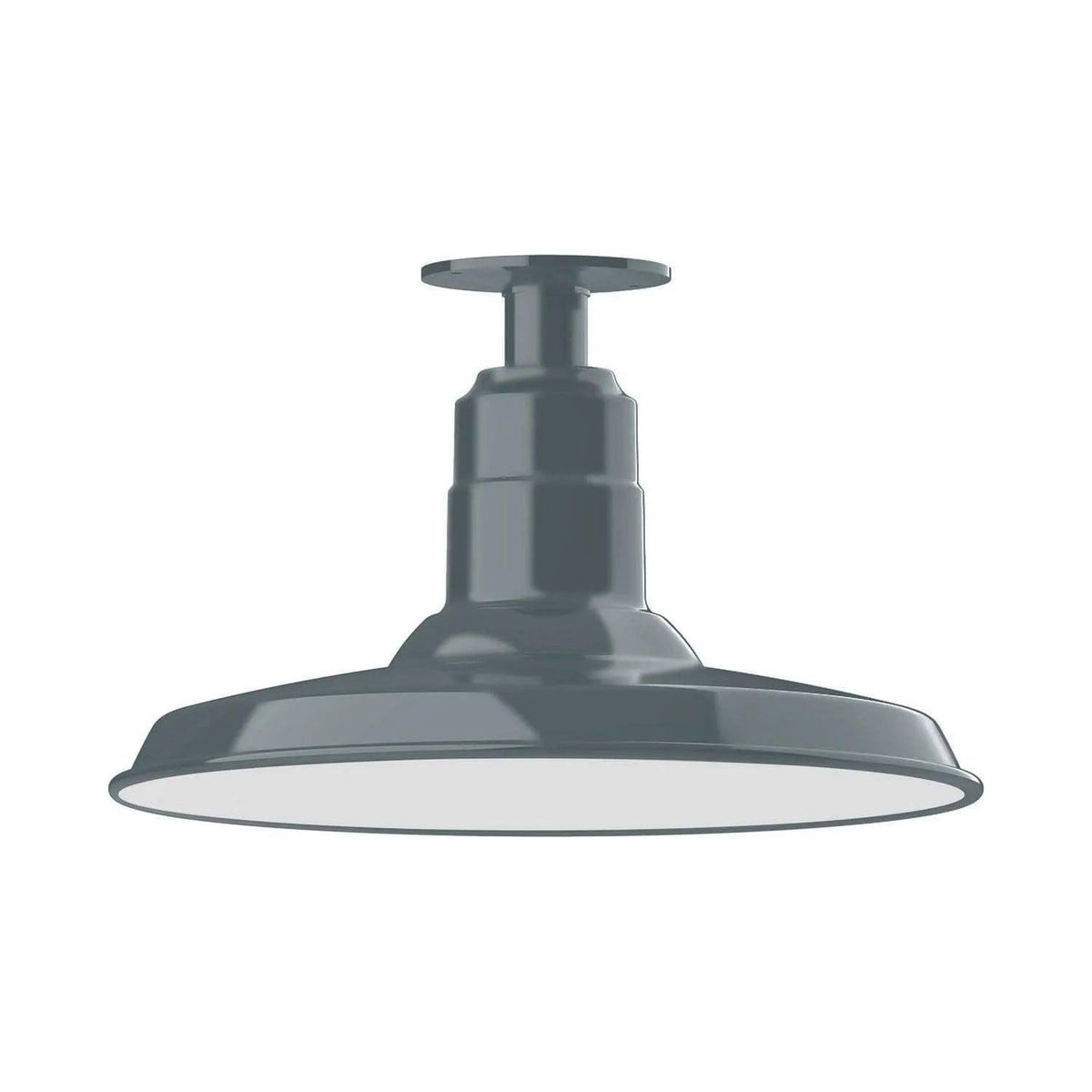 Montclair Light Works - Warehouse 14" Flush Mount - FMB183-40 | Montreal Lighting & Hardware