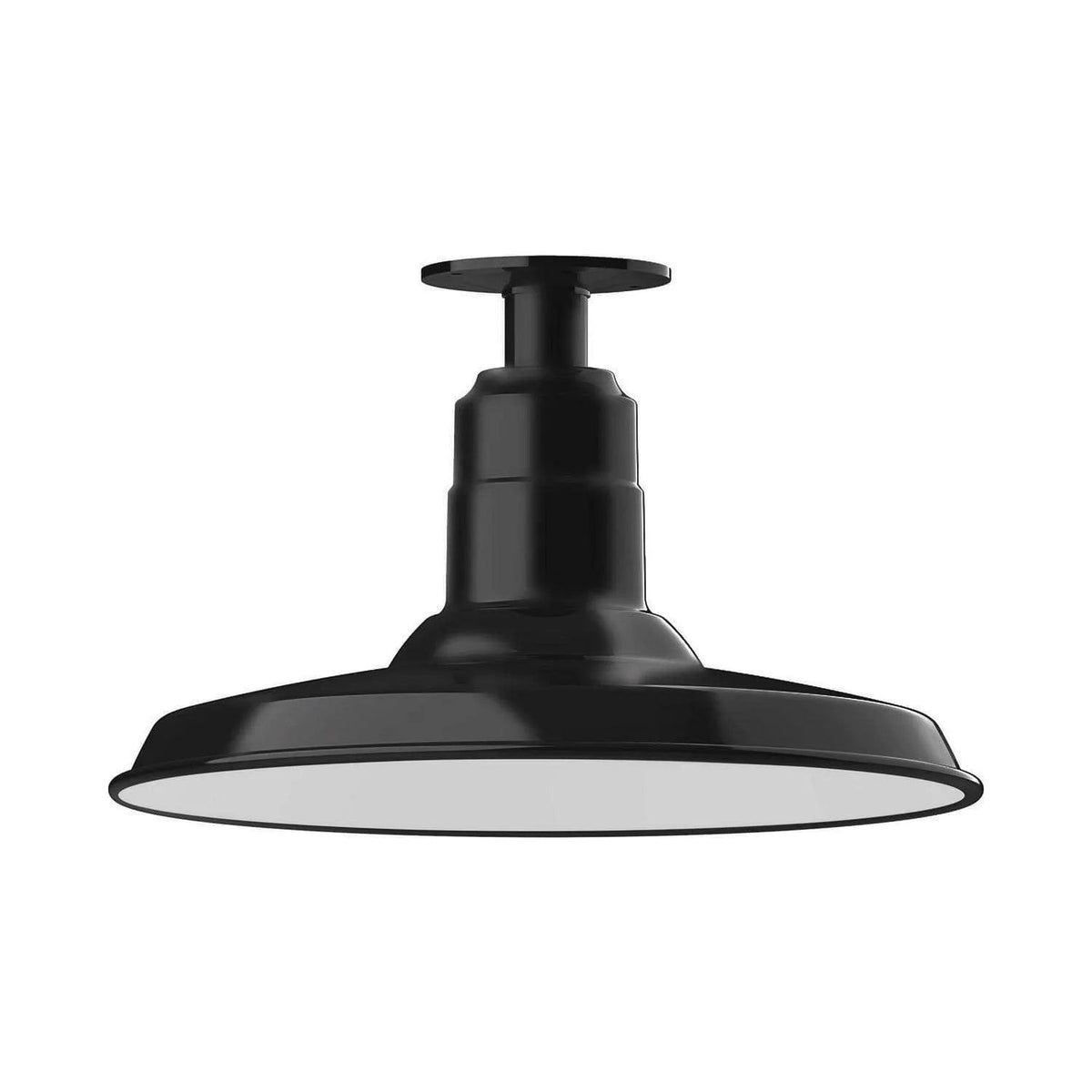 Montclair Light Works - Warehouse 14" Flush Mount - FMB183-41 | Montreal Lighting & Hardware