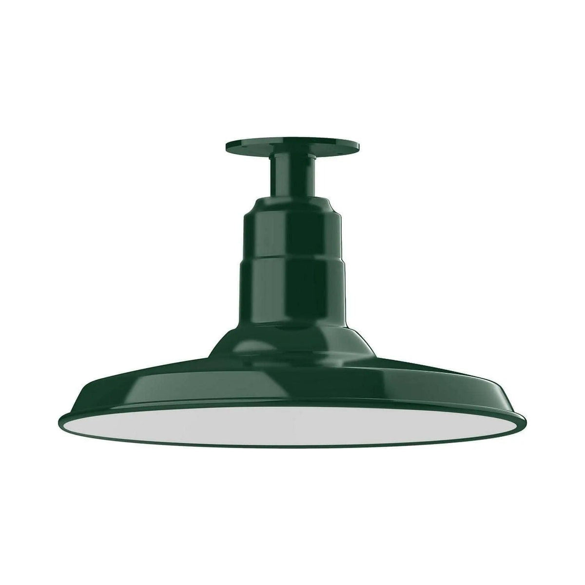 Montclair Light Works - Warehouse 14" Flush Mount - FMB183-42 | Montreal Lighting & Hardware