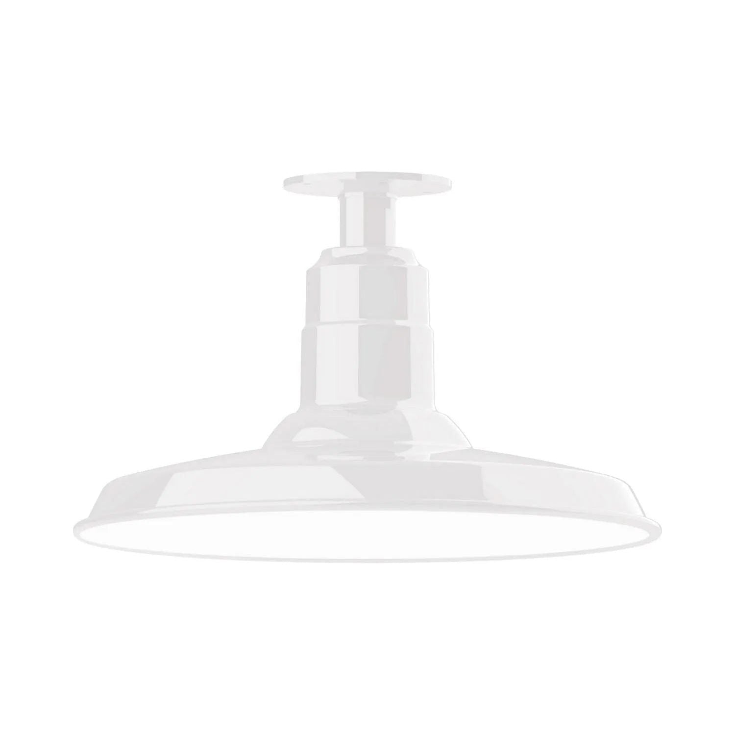 Montclair Light Works - Warehouse 14" Flush Mount - FMB183-44 | Montreal Lighting & Hardware