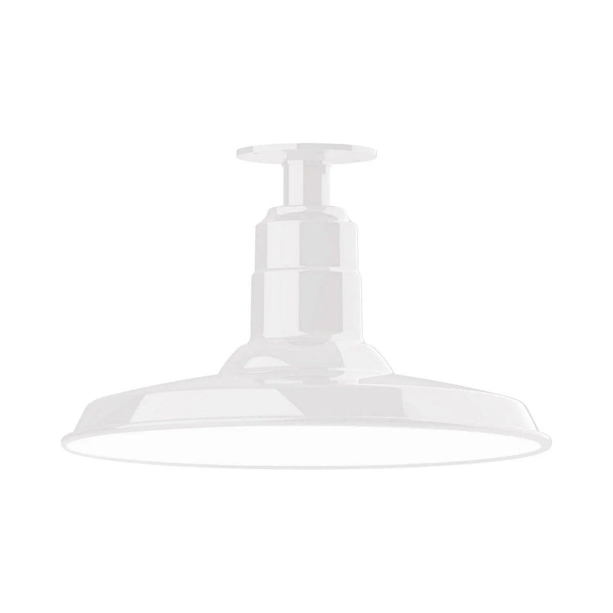 Montclair Light Works - Warehouse 14" Flush Mount - FMB183-44 | Montreal Lighting & Hardware