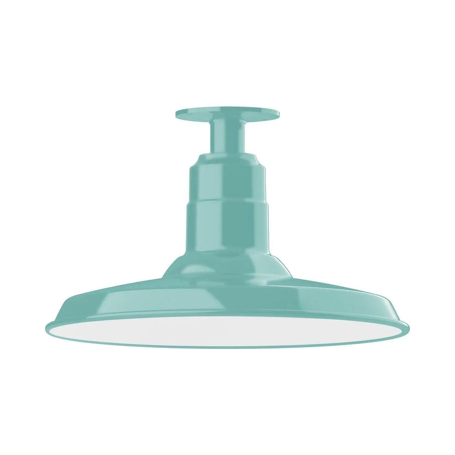 Montclair Light Works - Warehouse 14" Flush Mount - FMB183-48 | Montreal Lighting & Hardware