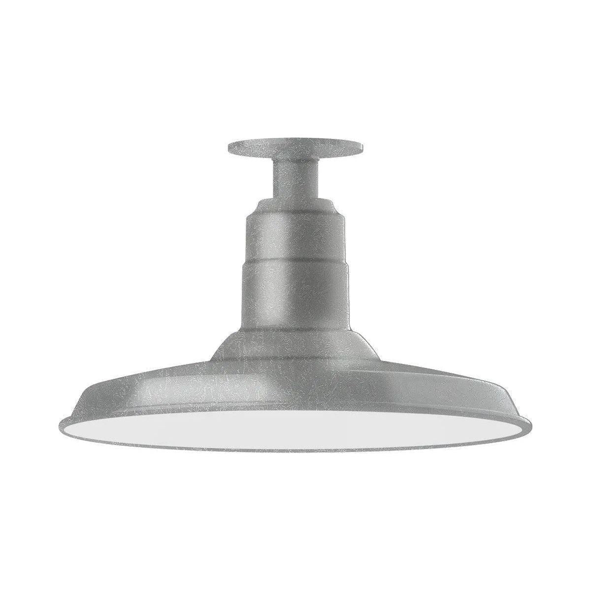 Montclair Light Works - Warehouse 14" Flush Mount - FMB183-49 | Montreal Lighting & Hardware