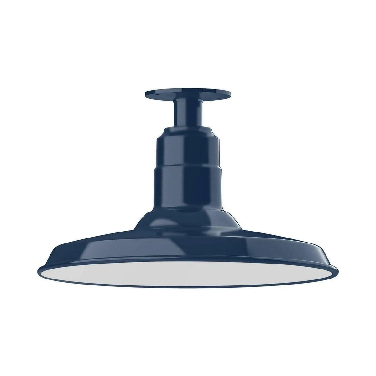 Montclair Light Works - Warehouse 14" Flush Mount - FMB183-50 | Montreal Lighting & Hardware