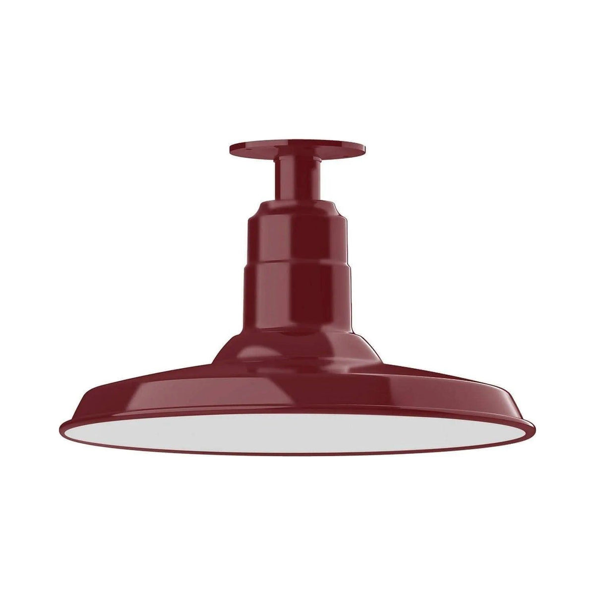 Montclair Light Works - Warehouse 14" Flush Mount - FMB183-55 | Montreal Lighting & Hardware