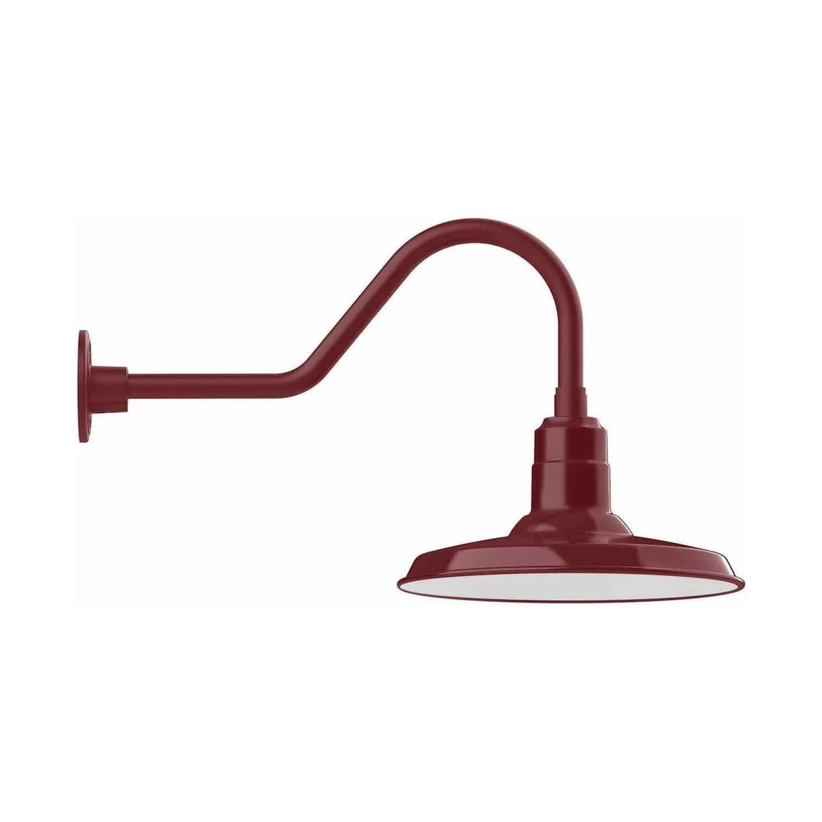 Montclair Light Works - Warehouse 14" Gooseneck Wall Light - GNB183-55 | Montreal Lighting & Hardware