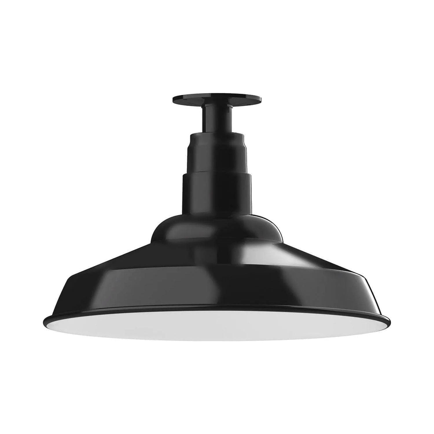 Montclair Light Works - Warehouse 16" Flush Mount - FMB184-40 | Montreal Lighting & Hardware