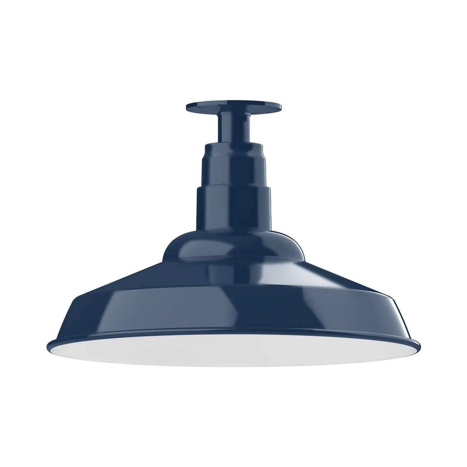 Montclair Light Works - Warehouse 16" Flush Mount - FMB184-50 | Montreal Lighting & Hardware