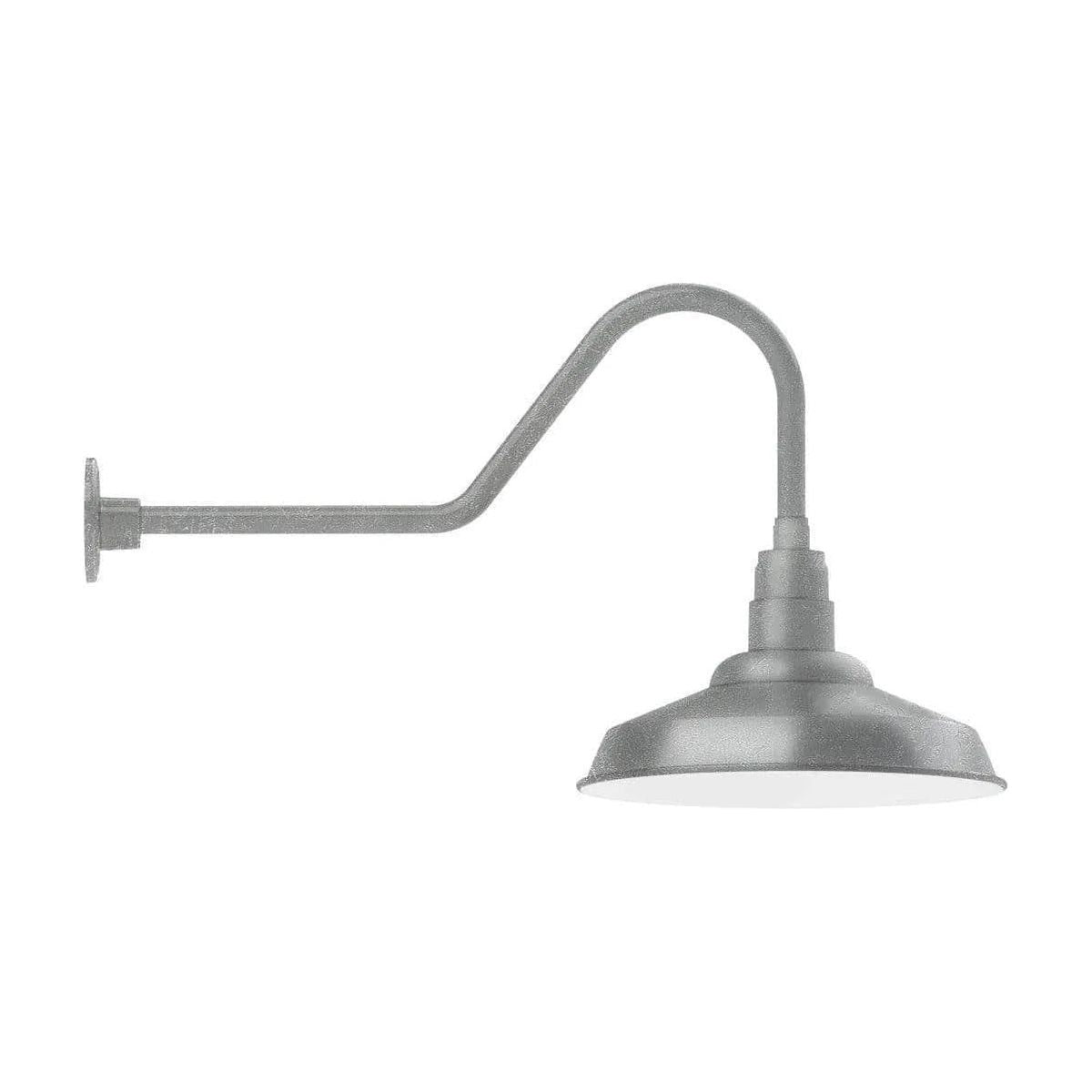 Montclair Light Works - Warehouse 16" Gooseneck Wall Light - GNC184-49 | Montreal Lighting & Hardware