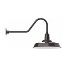 Montclair Light Works - Warehouse 18" Gooseneck Wall Light - GNC185-51 | Montreal Lighting & Hardware