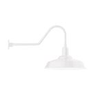 Montclair Light Works - Warehouse 20" Gooseneck Wall Light - GNC186-44 | Montreal Lighting & Hardware