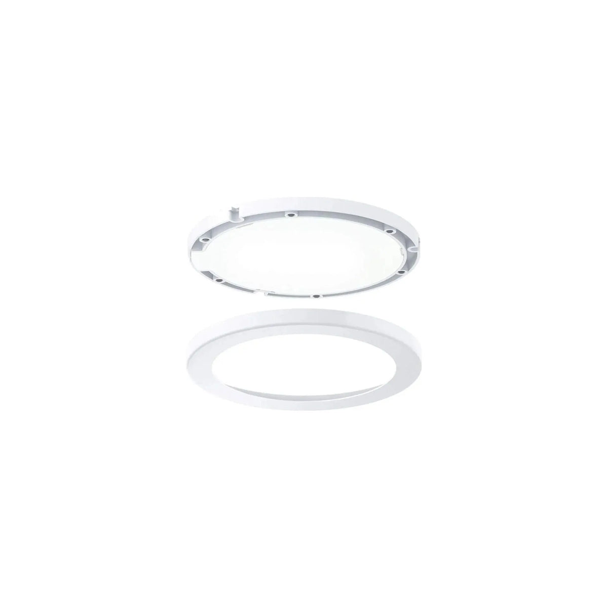 Montreal Lighting & Hardware - 4006 Series 12V Round Slim Puck by DALS Lighting - 4006-4K-WH | Montreal Lighting & Hardware