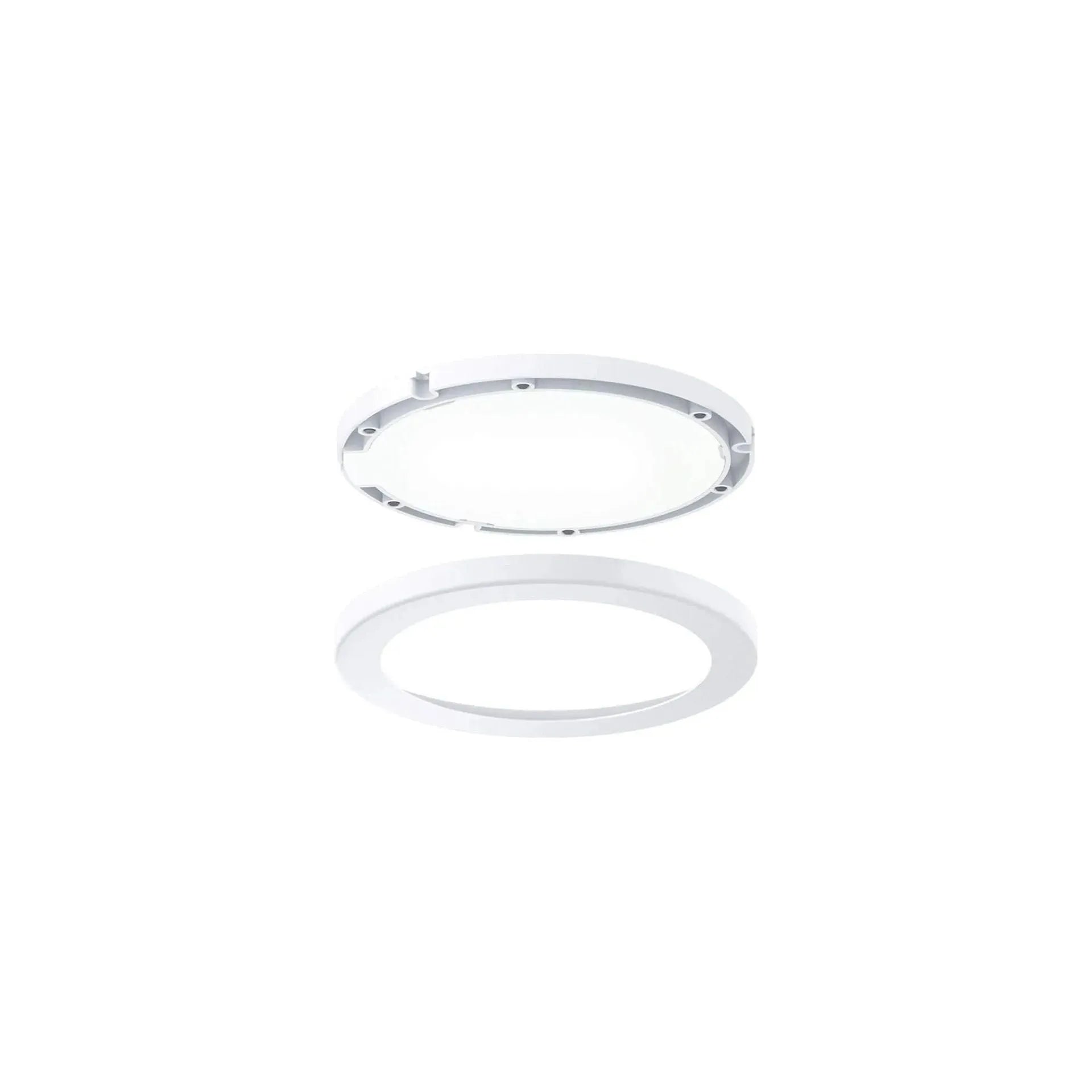 Montreal Lighting & Hardware - 4006 Series 12V Round Slim Puck by DALS Lighting - 4006-4K-WH | Montreal Lighting & Hardware