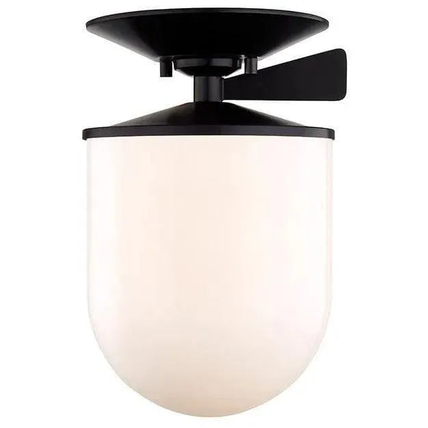 Montreal Lighting & Hardware - Audrey Semi Flush Mount by Mitzi - H214601L-AGB | Montreal Lighting & Hardware