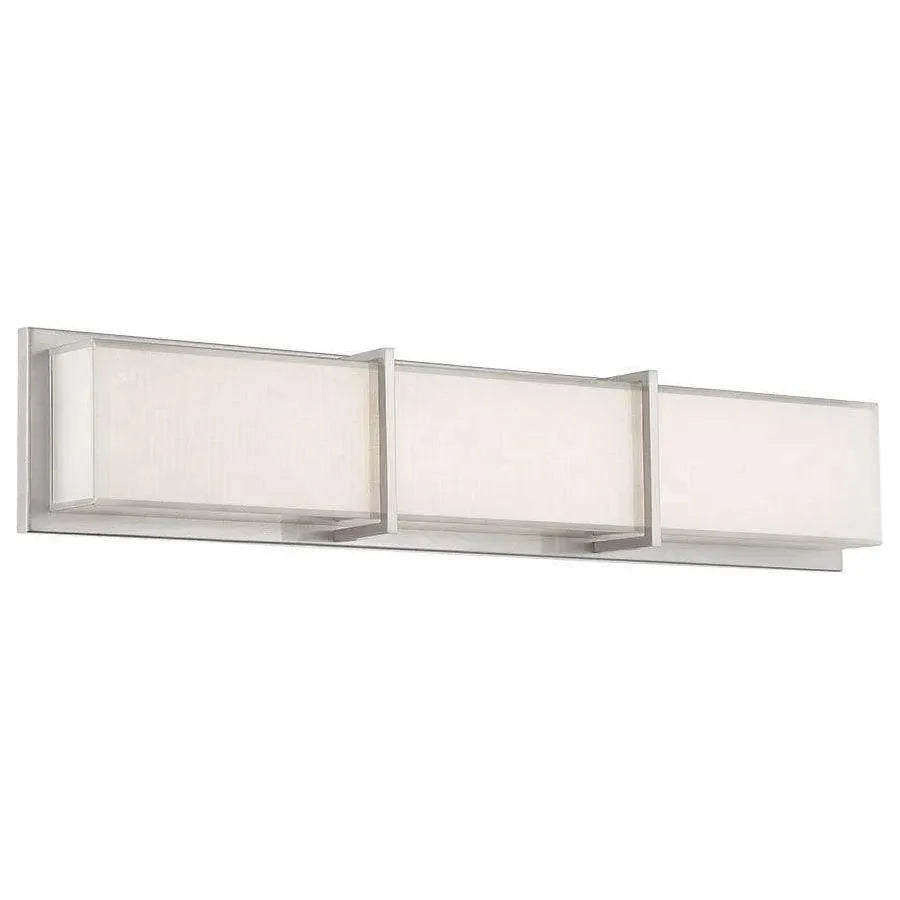 Montreal Lighting & Hardware - Bahn LED Bathroom Vanity by Modern Forms | Open Box - WS-6826-BN-OB | Montreal Lighting & Hardware