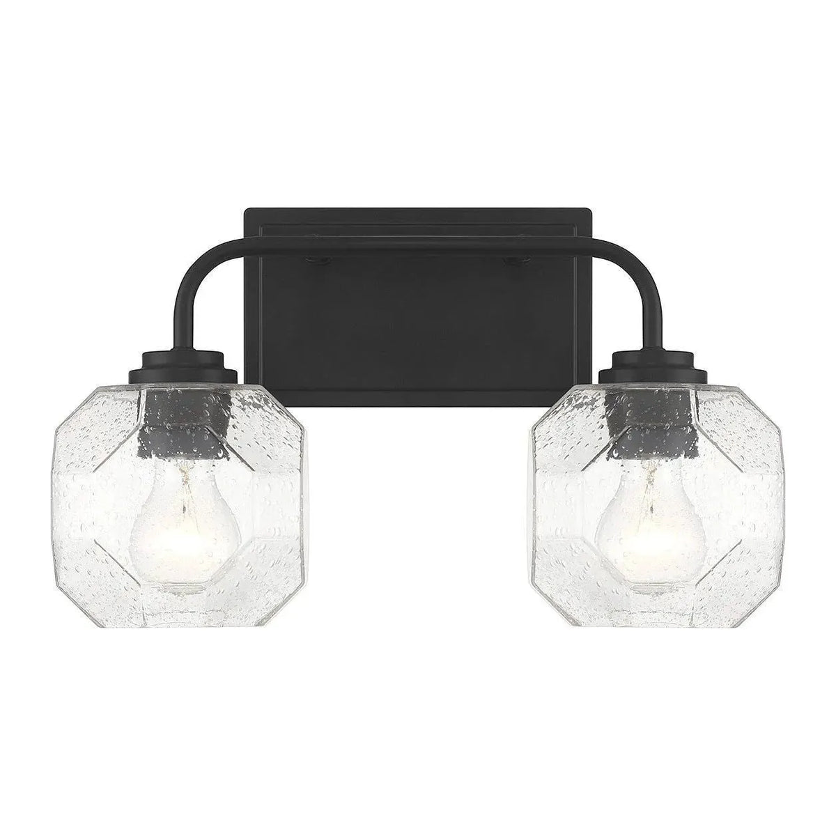 Montreal Lighting & Hardware - Baldwin Bathroom Vanity by Savoy House Exclusive - V6-L8-4399-2-BK | Montreal Lighting & Hardware