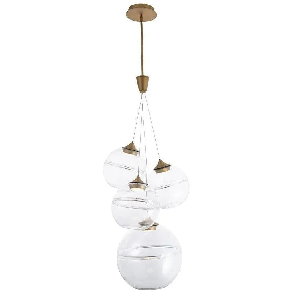 Montreal Lighting & Hardware - Bistro LED Pendant by WAC Lighting | OPEN BOX - PD-20004-AB-OB | Montreal Lighting & Hardware