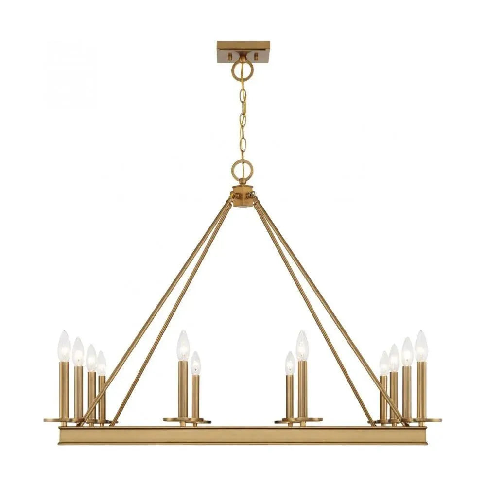 Montreal Lighting & Hardware - Boylston Chandelier by Savoy House Exclusive - V6-L1-2101-12-322 | Montreal Lighting & Hardware