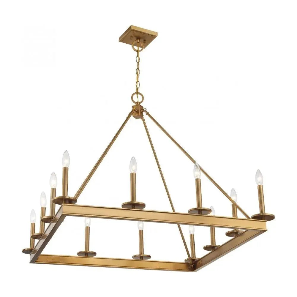 Montreal Lighting & Hardware - Boylston Chandelier by Savoy House Exclusive - V6-L1-2101-12-322 | Montreal Lighting & Hardware